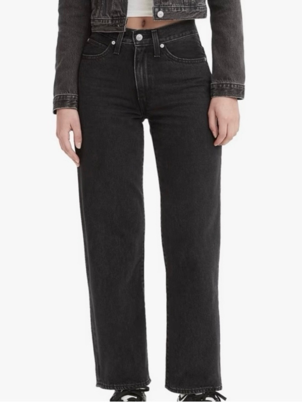Levi's 94 Baggy Jeans Black Women's Size 32